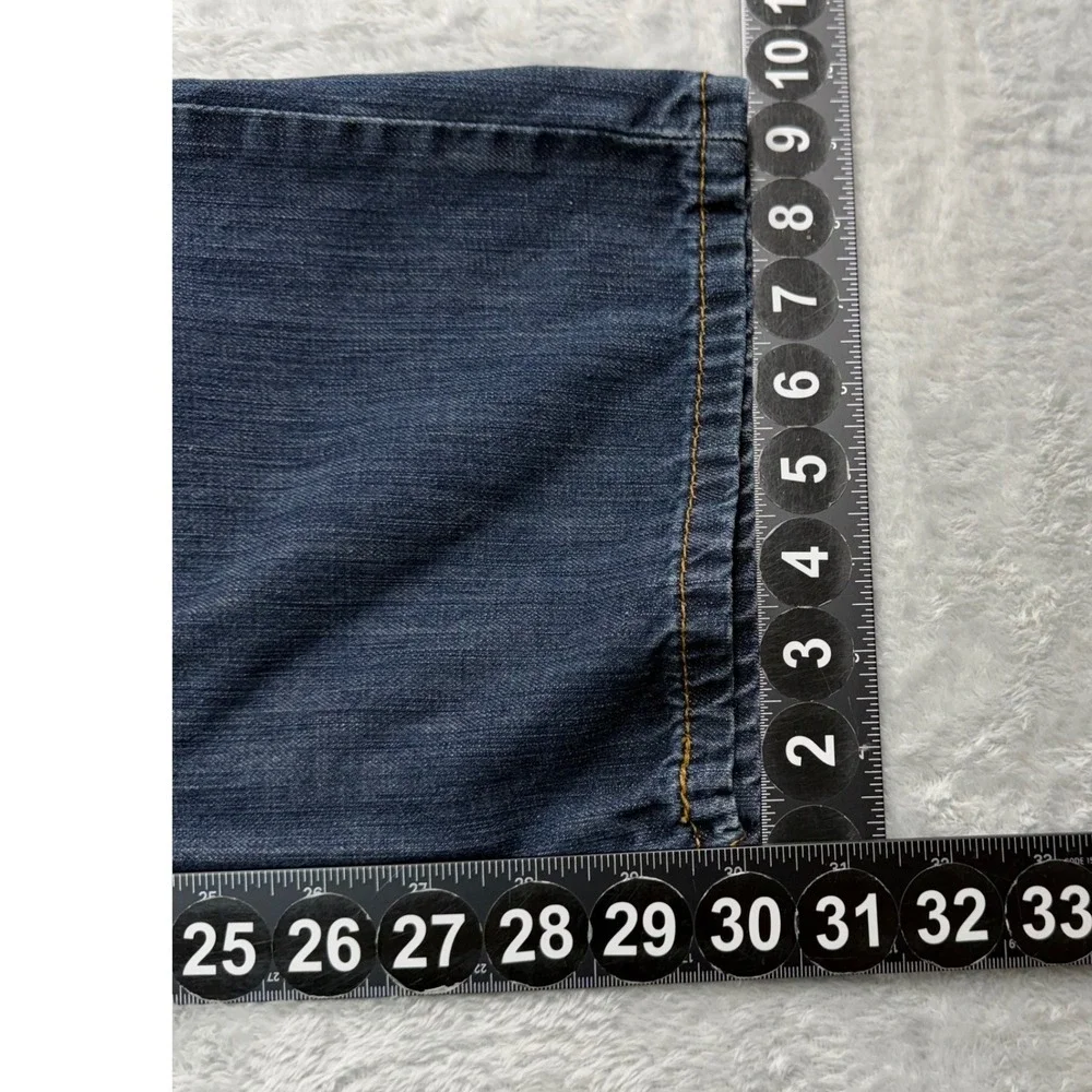 Levis 514 Jeans Mens 38x30‎ Blue Straight Fit Dark Wash Workwear 100% Cotton